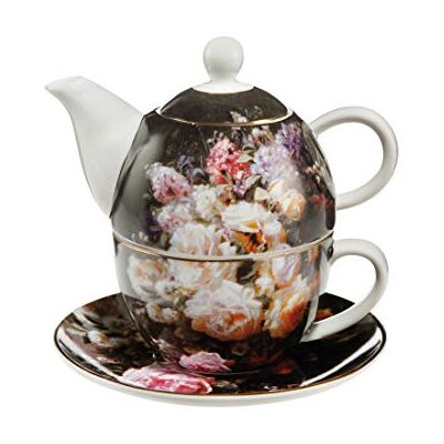 Goebel Stillleben mit Rosen Tea for One Artis Orbis Jean Baptiste Robie Bunt New Bone China 67013581 Goebel Stillleben mit Rosen Tea for One Artis Orbis Jean Baptiste Robie Bunt New Bone China 67013581