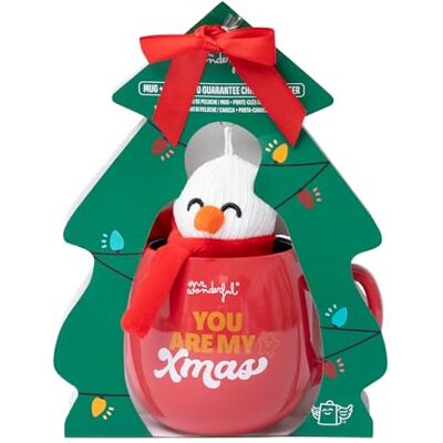 Marke Modell - Plüsch-Schlüsselanhänger - Weihnachtsbecher - Set Marke Modell - Plüsch-Schlüsselanhänger - Weihnachtsbecher - Set