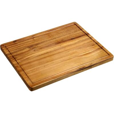 Kesper Tranchierbrett, Material: FSC®-zertifiziertes Akazienholz, Maße: 47 x 36 x 2,5 cm, mit Saftrille 28705 Kesper Tranchierbrett, Material: FSC®-zertifiziertes Akazienholz, Maße: 47 x 36 x 2,5 cm, mit Saftrille 28705