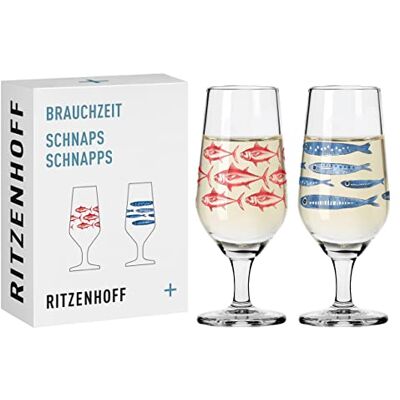 Ritzenhoff Schnapsglas - Buntes Dekoratives Muster - 55ml - Modern Ritzenhoff Schnapsglas - Buntes Dekoratives Muster - 55ml - Modern