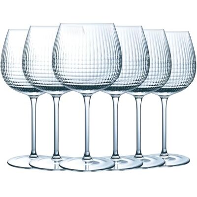 Arcoroc , Rotweingläser, Disco, 60 cl, 6er Set Klares, robustes Glas, Burgundergläser mit Stiel, spülmaschinenfest, dauerhafter Glanz, als Geschenk geeignet Arcoroc , Rotweingläser, Disco, 60 cl, 6er Set Klares, robustes Glas, Burgundergläser mit Stiel, spülmaschinenfest, dauerhafter Glanz, als Geschenk geeignet