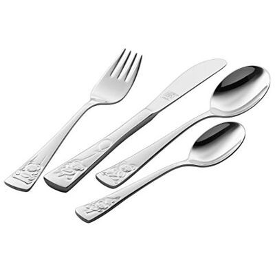 ZWILLING Teddy Kinderbesteck mit Gravur des Namens / 4-teilig graviert ZWILLING Teddy Kinderbesteck mit Gravur des Namens / 4-teilig graviert