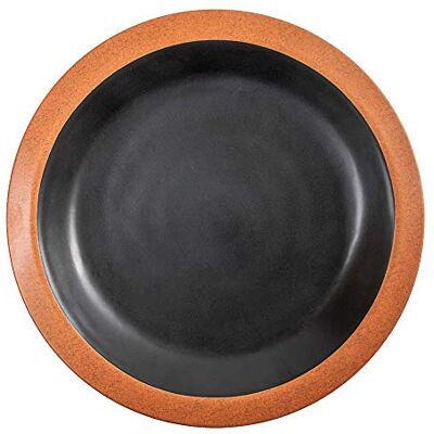 García de Pou García de Pou 12 Stück - Asami Ware 650 Ml Ø25,4X3,4 Cm Schwarz Melamin - Esset García de Pou García de Pou 12 Stück - Asami Ware 650 Ml Ø25,4X3,4 Cm Schwarz Melamin - Esset