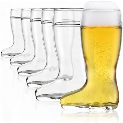 Stölzle - Oberglas Stiefel - 0,5 L - 6er Set - Bierglas Stölzle - Oberglas Stiefel - 0,5 L - 6er Set - Bierglas