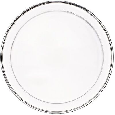 CRISTALICA Teller Kuchenteller Tortenteller Loft Transparent D 21 cm Kristall CRISTALICA Teller Kuchenteller Tortenteller Loft Transparent D 21 cm Kristall