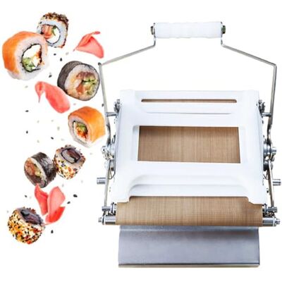 XEEAOFE Diy-Sushi-Rollenformmaschine, Kleine Runde Reisrollenformmaschine, Bambus-Sushi-Rollmatte FüR AnfäNger, FüR Sushi-Roller, Gewerblichen Heimgebrauch XEEAOFE Diy-Sushi-Rollenformmaschine, Kleine Runde Reisrollenformmaschine, Bambus-Sushi-Rollmatte FüR AnfäNger, FüR Sushi-Roller, Gewerblichen Heimgebrauch