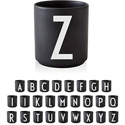 Design Letters Buchstaben Tasse Personalisiert (A-Z) Kaffeebecher Porzellan Schwarz Geburtstagsgeschenk, Personalisierte Geschenke Geschenke für Frauen, Männer Initialen Tasse Teetasse 250Ml Design Letters Buchstaben Tasse Personalisiert (A-Z) Kaffeebecher Porzellan Schwarz Geburtstagsgeschenk, Personalisierte Geschenke Geschenke für Frauen, Männer Initialen Tasse Teetasse 250Ml