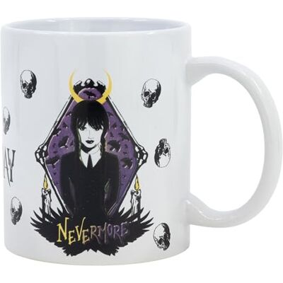 Stor Wednesday Tasse Nevermore 325 ml Stor Wednesday Tasse Nevermore 325 ml