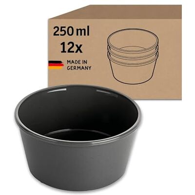 Koziol MOVE BOWL 0,25 Mehrwegschale 250 ml 12er Set, Kunststoff wiederverwendbar, bruchsicher, spülmaschinenfest Catering, Take-Away, Meal-Prepping Koziol MOVE BOWL 0,25 Mehrwegschale 250 ml 12er Set, Kunststoff wiederverwendbar, bruchsicher, spülmaschinenfest Catering, Take-Away, Meal-Prepping