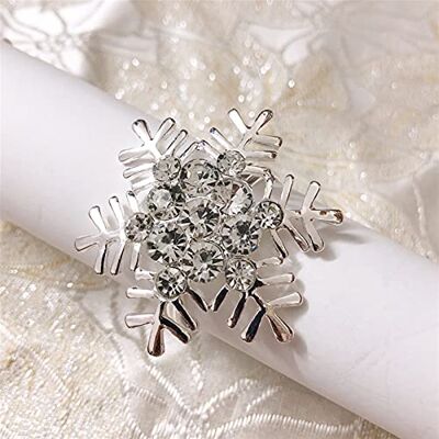 WERWER serviettenringe 6/12 stücke Weihnachtsglitter Diamant Serviette Ringe Schneeflocke Serviette Schnallen Servietten Halter für Party Bankett Hotel Dinner Decor napkin holder (Color : 6pcs silver) WERWER serviettenringe 6/12 stücke Weihnachtsglitter Diamant Serviette Ringe Schneeflocke Serviette Schnallen Servietten Halter für Party Bankett Hotel Dinner Decor napkin holder (Color : 6pcs silver)