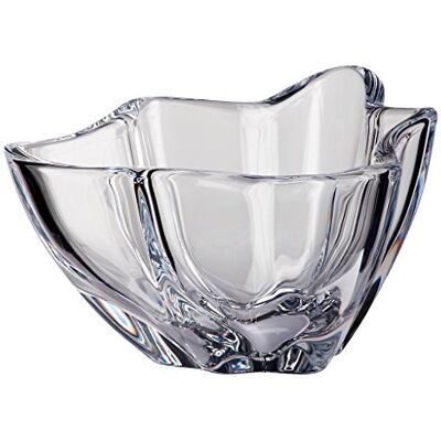 CRISTALICA Schale Obstschale Salatschüssel Vulcano Transparent Kristallglas 16 c CRISTALICA Schale Obstschale Salatschüssel Vulcano Transparent Kristallglas 16 c