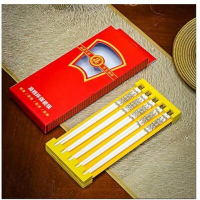 BDMRY Porzellan Essstäbchen-Geschenksets mit Etui, Keramik wiederverwendbar White 10 Paar spülmaschinenfest, rutschfest, chinesische und japanische Spülmaschinen-feste Keramik-Edelstöcke, asiatisches BDMRY Porzellan Essstäbchen-Geschenksets mit Etui, Keramik wiederverwendbar White 10 Paar spülmaschinenfest, rutschfest, chinesische und japanische Spülmaschinen-feste Keramik-Edelstöcke, asiatisches