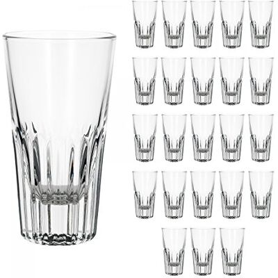 Bormioli Rocco 48-teiliges Set Kristallglas Rialtobecher 160 ml Likör- und Whiskygläser, Stapelbar, Spülmaschinenfest Bormioli Rocco 48-teiliges Set Kristallglas Rialtobecher 160 ml Likör- und Whiskygläser, Stapelbar, Spülmaschinenfest