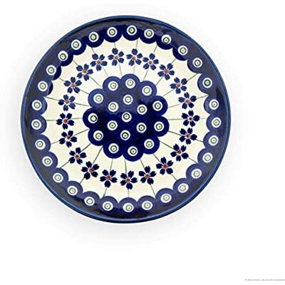 Bunzlauer keramik Dessertteller flach Ø16,0 cm, Dekor 166a Bunzlauer keramik Dessertteller flach Ø16,0 cm, Dekor 166a