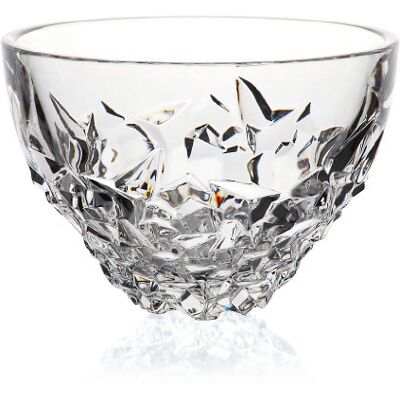 CRISTALICA Schale Salatschale Obstschale Katarina Gold Transparent D 26 cm Kristall CRISTALICA Schale Salatschale Obstschale Katarina Gold Transparent D 26 cm Kristall