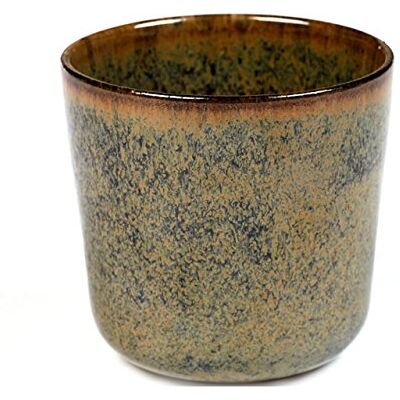 Serax Sergio Herman Surface Indi Grey beker z/oor Groot Serax Sergio Herman Surface Indi Grey beker z/oor Groot