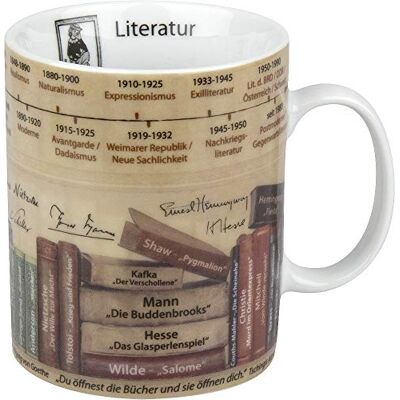 Konitz Könitz Wissensbecher Literatur, Bunt Konitz Könitz Wissensbecher Literatur, Bunt