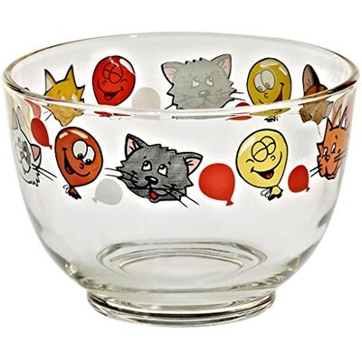 CRISTALICA Schale Konfektschale Müslischale Nadia mit Motiv 690 ml D 13 cm Moderner Zeitloser Style CRISTALICA Schale Konfektschale Müslischale Nadia mit Motiv 690 ml D 13 cm Moderner Zeitloser Style