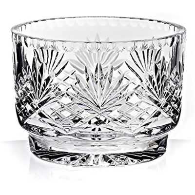 CRISTALICA Schale Obstschale Müslischale Andrea Transparent D 15 cm Kristallglas CRISTALICA Schale Obstschale Müslischale Andrea Transparent D 15 cm Kristallglas