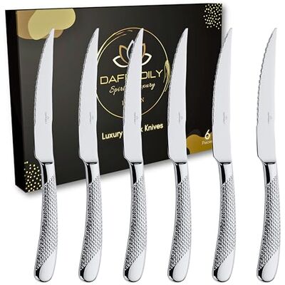 DAFFODILY Spirit of luxury DAFFODILY® Spirit of luxury Signature Lot de 6 fourchettes à dîner Doré DAFFODILY Spirit of luxury DAFFODILY® Spirit of luxury Signature Lot de 6 fourchettes à dîner Doré