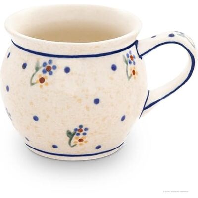 Bunzlauer keramik Original S Kugelbecher (Espresso-Becher) 0,16 Liter, H 6,80 cm, Ø7,2 cm, Dekor 111 Bunzlauer keramik Original S Kugelbecher (Espresso-Becher) 0,16 Liter, H 6,80 cm, Ø7,2 cm, Dekor 111