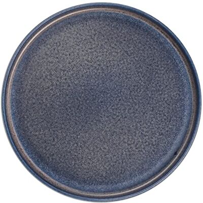 ASA form`art Carbon Essteller aus Steinzeug in der Farbe Blau, Maße: 27cm x 27cm x 2cm, 42161021 ASA form`art Carbon Essteller aus Steinzeug in der Farbe Blau, Maße: 27cm x 27cm x 2cm, 42161021