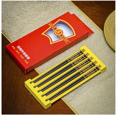 BDMRY Porzellan Essstäbchen-Geschenksets mit Etui, Keramik wiederverwendbar black 10 Paar spülmaschinenfest, rutschfest, chinesische und japanische Spülmaschinen-feste Keramik-Edelstöcke, asiatisches BDMRY Porzellan Essstäbchen-Geschenksets mit Etui, Keramik wiederverwendbar black 10 Paar spülmaschinenfest, rutschfest, chinesische und japanische Spülmaschinen-feste Keramik-Edelstöcke, asiatisches