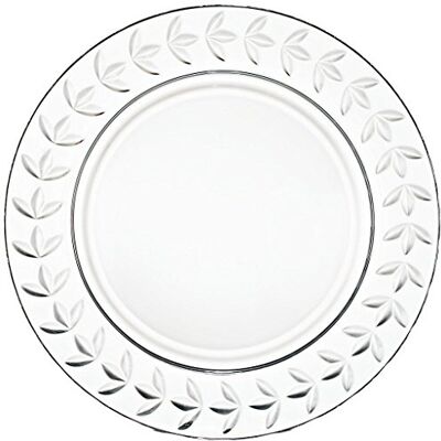 CRISTALICA Teller Kuchenteller Speiseteller Noratyp 2 Transparent D 25 cm Kristall CRISTALICA Teller Kuchenteller Speiseteller Noratyp 2 Transparent D 25 cm Kristall