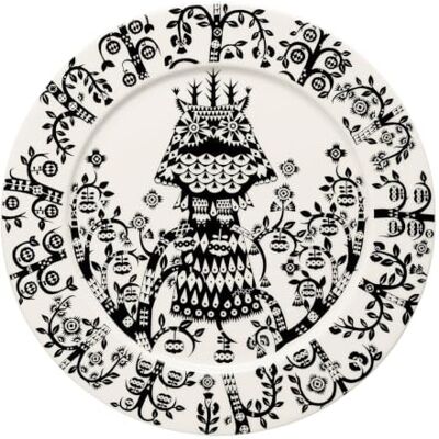 Iittala Taika Schwarz 27cm Teller - Essteller Iittala Taika Schwarz 27cm Teller - Essteller