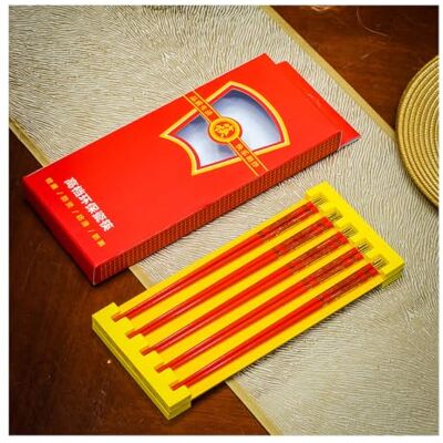 BDMRY Porzellan Essstäbchen-Geschenksets mit Etui, Keramik wiederverwendbar red 10 Paar spülmaschinenfest, rutschfest, chinesische und japanische Spülmaschinen-feste Keramik-Edelstöcke, asiatisches BDMRY Porzellan Essstäbchen-Geschenksets mit Etui, Keramik wiederverwendbar red 10 Paar spülmaschinenfest, rutschfest, chinesische und japanische Spülmaschinen-feste Keramik-Edelstöcke, asiatisches
