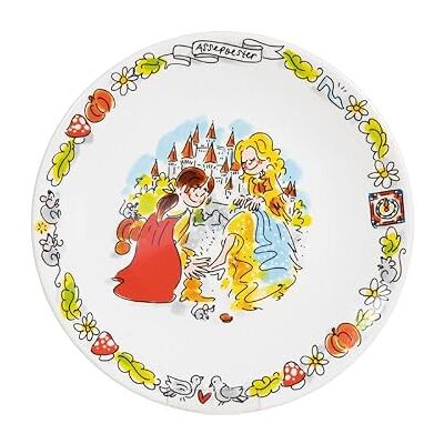 Blond Amsterdam Frühstücksteller Efteling Aschenputtel, 22cm Keramik, Efteling Märchendesign, Geschenkidee für Efteling Fans, Mikrowellengeeignet, Handwäsche empfohlen Blond Amsterdam Frühstücksteller Efteling Aschenputtel, 22cm Keramik, Efteling Märchendesign, Geschenkidee für Efteling Fans, Mikrowellengeeignet, Handwäsche empfohlen