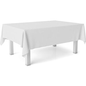 ECOMMERC3 Weiße Öl-Serviette 300x140cm – Fleckresistent - Tischdecke ECOMMERC3 Weiße Öl-Serviette 300x140cm – Fleckresistent - Tischdecke