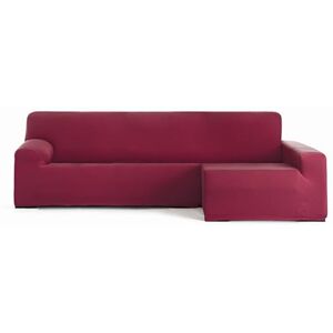 Eysa Bi-elastischer Sofabezug für Chaiselongue, mit langem Arm, rechte Seite rechts, Bordeaux, Design Harlem Eysa Bi-elastischer Sofabezug für Chaiselongue, mit langem Arm, rechte Seite rechts, Bordeaux, Design Harlem