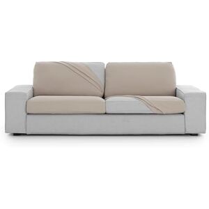 Eysa Bi-elastischer Sofabezug für Sitzfläche und Rückenlehne, Größe S, Leinen, Harlem-Design Eysa Bi-elastischer Sofabezug für Sitzfläche und Rückenlehne, Größe S, Leinen, Harlem-Design