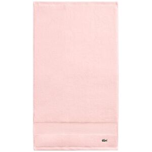 Lacoste Heritage Supima Baumwoll Handtuch Hellrosa - Handtuch Lacoste Heritage Supima Baumwoll Handtuch Hellrosa - Handtuch