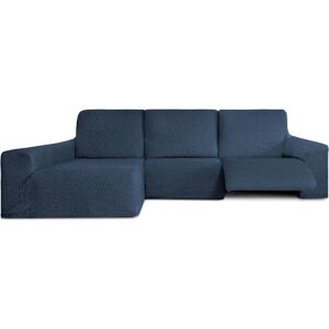 ECOMMERC3 Chaiselong-Sofabezug mit langem Arm Links mit Relax, bi-elastisch, blau, sehr elastisch, atmungsaktiv und mit Schaumstoff zur Befestigung ECOMMERC3 Chaiselong-Sofabezug mit langem Arm Links mit Relax, bi-elastisch, blau, sehr elastisch, atmungsaktiv und mit Schaumstoff zur Befestigung