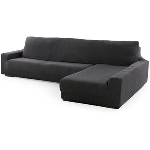 FAVERTI ® Super elastischer Bezug für Chaiselongue, langes Eckteil rechts (vorne gesehen) Modell Novele Dunkelgrau Qualitätsschutz aus Jacquard-Stoff und Baumwolle FAVERTI ® Super elastischer Bezug für Chaiselongue, langes Eckteil rechts (vorne gesehen) Modell Novele Dunkelgrau Qualitätsschutz aus Jacquard-Stoff und Baumwolle