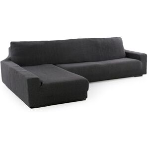 FAVERTI ® Super elastischer Bezug für Chaiselongue, langes Eckteil Links (vorn) Modell Novelle Dunkelgrau Qualitätsschutz aus Jacquard-Stoff mit Baumwollgefühl FAVERTI ® Super elastischer Bezug für Chaiselongue, langes Eckteil Links (vorn) Modell Novelle Dunkelgrau Qualitätsschutz aus Jacquard-Stoff mit Baumwollgefühl