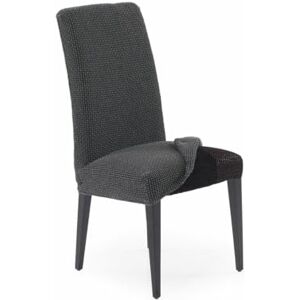 SOFASKINS ® PackX2 Esszimmerstuhlbezüge, super elastisch, atmungsaktiv und langlebig, Stuhlbezug mit Rückenlehne, einfach anzubringen, Größe 40-60 cm, Dunkelgrau SOFASKINS ® PackX2 Esszimmerstuhlbezüge, super elastisch, atmungsaktiv und langlebig, Stuhlbezug mit Rückenlehne, einfach anzubringen, Größe 40-60 cm, Dunkelgrau
