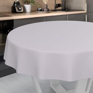 ANRO Wachstuch-Tischdecke Tischdecke abwaschbar Wachstuch Garten-Tischdecke Outdoor Indoor Rund 120cm Schnittkante Grau ANRO Wachstuch-Tischdecke Tischdecke abwaschbar Wachstuch Garten-Tischdecke Outdoor Indoor Rund 120cm Schnittkante Grau