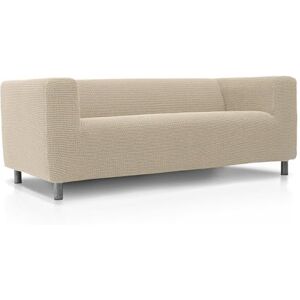 FAVERTI ® Super elastischer Sofabezug, kompatibel mit dem Sofa KLIPPAN 2-Sitzer von IKEA Modell Novelle Beige Qualitätsschutz aus Jacquard-Stoff und Baumwollgefühl FAVERTI ® Super elastischer Sofabezug, kompatibel mit dem Sofa KLIPPAN 2-Sitzer von IKEA Modell Novelle Beige Qualitätsschutz aus Jacquard-Stoff und Baumwollgefühl