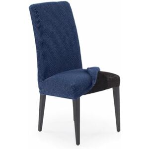SOFASKINS ® PackX2 Esszimmerstuhlbezüge, super elastisch, atmungsaktiv und langlebig, Stuhlbezug mit Rückenlehne, einfach anzubringen, Größe 40-60 cm, Marineblau SOFASKINS ® PackX2 Esszimmerstuhlbezüge, super elastisch, atmungsaktiv und langlebig, Stuhlbezug mit Rückenlehne, einfach anzubringen, Größe 40-60 cm, Marineblau