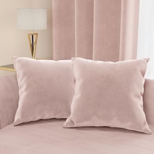 PETTI Artigiani Italiani Set 2 Sofakissen aus Samt, Sofakissen, Möbelkissen für Sofa und Bett, Abnehmbarer Bezug mit Reißverschluss, Puder 40 x 40 cm, 100% Made in Italy PETTI Artigiani Italiani Set 2 Sofakissen aus Samt, Sofakissen, Möbelkissen für Sofa und Bett, Abnehmbarer Bezug mit Reißverschluss, Puder 40 x 40 cm, 100% Made in Italy
