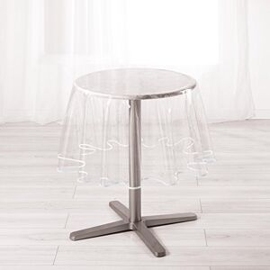 Douceur d'Intérieur Linie Décor Garden Tischdecke, PVC, weiß, 180 cm Durchmesser Douceur d'Intérieur Linie Décor Garden Tischdecke, PVC, weiß, 180 cm Durchmesser