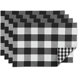DII Schwarzes Baumwolltischset DII Schwarzes Baumwolltischset