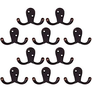 Design House 207779 Double Hook 10 Pack Oil Rubbed Bronze Design House 207779 Double Hook 10 Pack Oil Rubbed Bronze