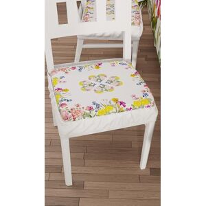 PETTI Artigiani Italiani Sitzkissen für Küchenstuhl mit Gummizug, 6 Stück, Kissenbezüge aus Mikrofaser, Stuhlbezug mit Feder, Blumenmuster 30, 100% Made in Italy PETTI Artigiani Italiani Sitzkissen für Küchenstuhl mit Gummizug, 6 Stück, Kissenbezüge aus Mikrofaser, Stuhlbezug mit Feder, Blumenmuster 30, 100% Made in Italy