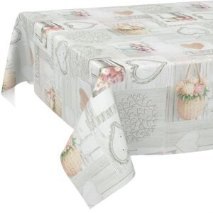 ANRO Wachstuch Tischdecke abwaschbar Wachstischdecke pflegeleicht Lotuseffekt Outdoor Gartentischdecke Landhaus Blumen 220 x 140 cm (Rechteckig) ANRO Wachstuch Tischdecke abwaschbar Wachstischdecke pflegeleicht Lotuseffekt Outdoor Gartentischdecke Landhaus Blumen 220 x 140 cm (Rechteckig)