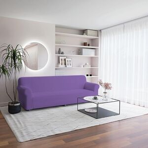 Italian Bed Linen Piu Bello Sofabezug bielastico ausziehbar, Lila, 4 PLÄTZE Italian Bed Linen Piu Bello Sofabezug bielastico ausziehbar, Lila, 4 PLÄTZE
