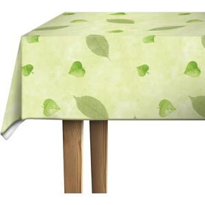 d-c-fix Wachstuchtischdecke – Nancy grün (150 cm rund) – Tischunterlage für Küchen- und Esstisch – lebensmittelechtes & abwaschbares Esstischset d-c-fix Wachstuchtischdecke – Nancy grün (150 cm rund) – Tischunterlage für Küchen- und Esstisch – lebensmittelechtes & abwaschbares Esstischset